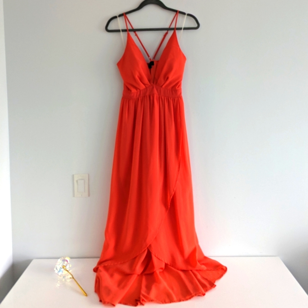 Bright Flouncy Strappy Dress